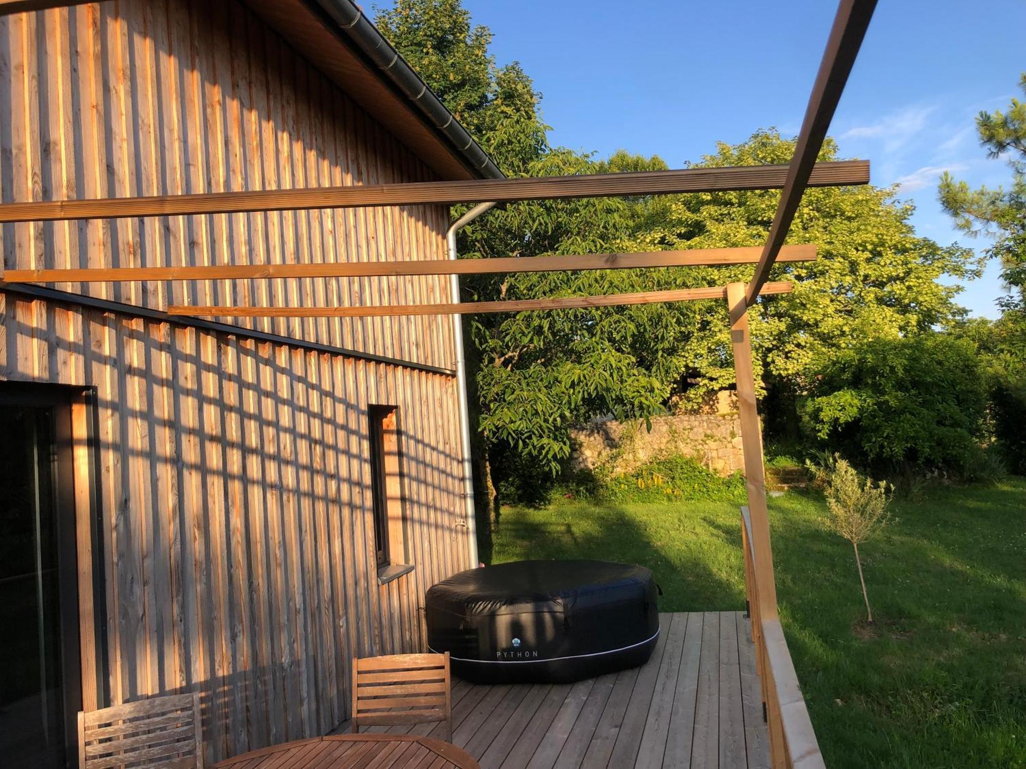 Lodge Evasion Fleurie Proche St Emilion Guillac  Exterior foto